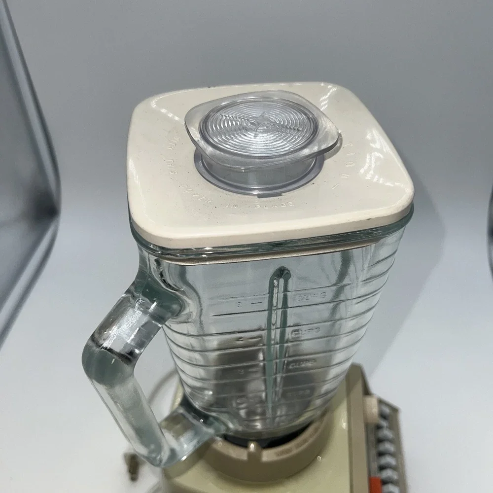 Vintage Osterizer Blender Imperial 14 Speed Oster, Glass Pitcher Tested